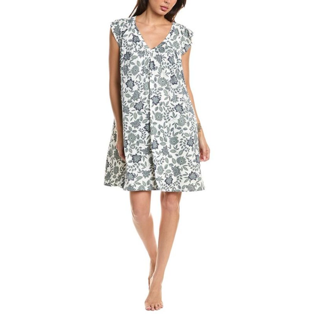Ellen Tracy Womens Chemise, White